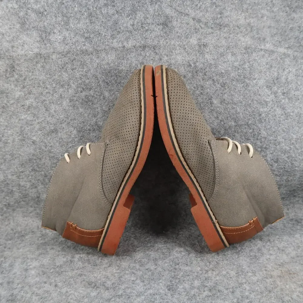 Report Shoes Kids Boys 3 Chukka Boot Casual Dress Lace Up Perforated  Sneaker